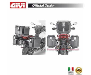 GIVI PLOR8203CAM 2 Cadres Monokey Cam-Side Pour Moto Guzzi 850 V85 TT 2019-2019