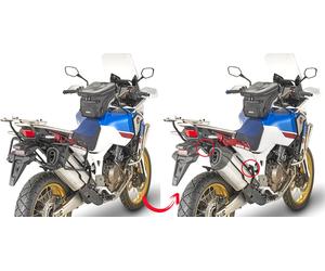 Givi PLR, cadres latéraux Monokey amovible