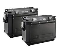 Givi Trekker Outback R/L 37l, cas latéral ensemble Monokey-Cam-S 2 x 37 l Noir Noir