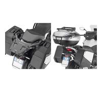 Givi Honda Nt1100 2022-2023 Monokey Top Case Rear Fitting Argenté