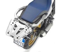 Givi Top case pour Honda Xl 750 Transalp fixation arrière Argenté