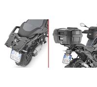 Givi Top case Monokey BMW R 1300 GS 2024 fixation arrière Argenté