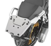 Givi SRA, plaque de porte-bagages Monokey Argent Argent