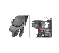 Givi Porte-bagages SR - Porte-bagages pratique pour montage sur top case - Adaptateur universel compatible - Noir
