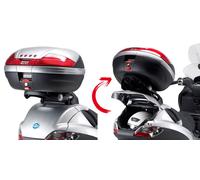 Givi - Support de top-case Monokey SR134 - compatible Piaggio MP3 - Noir