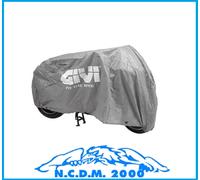 GIVI S200 Bâche Moto Gris Clair Universel Bike Cover Grey