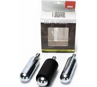 Givi S450KIT Jeu de trois canettes de CO2 pour le kit de réparation des pneus sans chambre à air