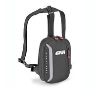 GIVI Sacoche de jambe EASY-09S Taille S Noir/Gris