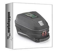 givi Sacoche st612+ réservoir tanklock Noir 15 lt + Support Compatible avec voge brivido 500 r 2021 2022 2023 2024 mototopgun st612+ + bf56