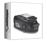 givi Sacoche xs307y réservoir tanklock Noir 15 lt + Support Compatible avec Suzuki DL 1000 v-Strom 2002 2003 2004 2005 2006 2007 2008 2009 2010 2011 mototopgun xs307y + bf10