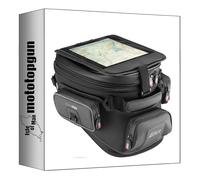 givi Sacoche xs308y réservoir tanklock Noir 20 lt + Support Compatible avec voge brivido 500 r 2021 2022 2023 2024 mototopgun xs308y + bf56