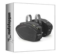 givi sacoches cavalières ea100c Noir 70 lt + Support Compatible avec Suzuki gsx s 1000 f 2015 2016 2017 2018 2019 2020 mototopgun ea100c + tst3110 + 3110kit