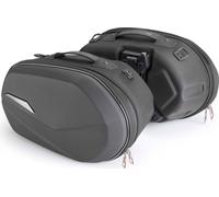 GIVI Sacoches thermoformées Easy Lock noir Volume 25+25 litres / Max. Charge maximale de 5 kg