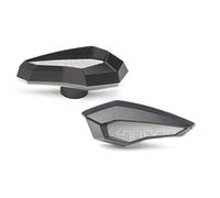 GIVI - Slider PARATELAIRE en POLYMÈRE RENFORCÉ avec Fibre DE Verre avec Insert en Aluminium TRAVLIÉ DE Plein ET ANODISÉ Couleur Aluminium SLD01AL (Aluminium)