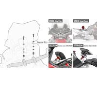 GIVI Smart Bar S900A Smart Mount S901A Kit de montage