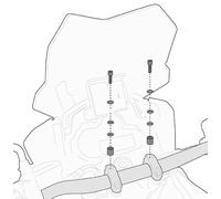 GIVI Smart Bar S900A Smart Mount S901A Kit de montage