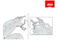 GIVI SR1162 Porte-Paquet Sans Plaque CRF 1000 L Africa Twin DCT 2018-2019