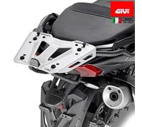 Givi Porte-bagages SR2133 pour Yamaha T-Max 530 Monolock/Monokey Argenté