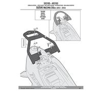 Porte-bagages pour topcase Givi Monokey/Monolock