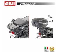 Givi Monolock/monokey Bmw C 400 X Top Case Rear Fitting Argenté
