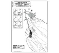 GIVI SR5600 Porte-Bagages Arrière Spécifique Avec Plaque Pour Top Case Monokey