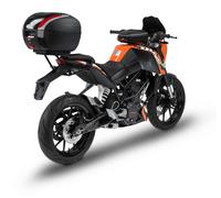 Givi Monolock Ktm Duke 125/200/390 Top Case Rear Fitting Noir