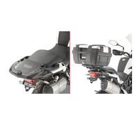 Givi Support top-case SR8711 Porte-bagages Benelli TRK502 X 2020-2022 Monolock/Monokey Noir