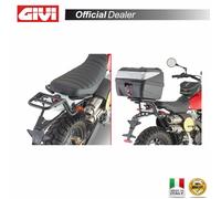 GIVI SR9150 Porte-bagages Tubulaire Noir Pour Caballero 500 Scrambler 2018-2023