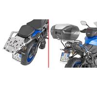Givi SRA, plaque de porte-bagages Monokey Argent Argent