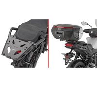 Givi Support top-case SRA2171 pour Yamaha Tracer 9 / 9 GT / 9 GT+ Aluminium anodisé Monokey