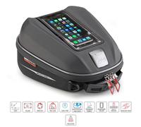 GIVI ST611 Borsa Da Serbatoio Tanklock Porte Smartphone Moto 6 Litri