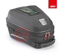 Givi Sacoche de réservoir Tanklock ST612 – À partir de 15 L – Noir