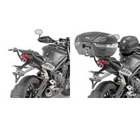 Givi Support Topcase FZ Monorack pour Monokey/Monolock Triumph Tiger Sport 660 2022-2023 Argenté