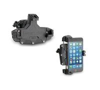 Givi S920M/L Smartphone, Titulaire 112 x 52 mm - 148 -75mm Noir Noir