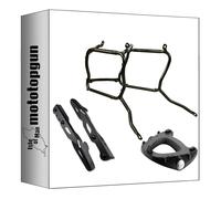 givi Support monokey + Support latéral pour valises latérales monokey ou Retro fit + Support Compatible avec Honda CB 500 x 2017 2018 mototopgun pl1121 + pl1121kit + sr1171 + m5