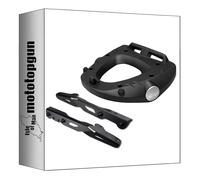 givi Support pour Top Case monolock pour Porte Paquet d'origine + Support Compatible avec Honda crf 1100 l Africa Twin 2020 2021 2022 2023 mototopgun sr1178 + m5m