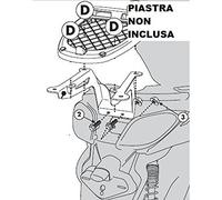 Givi Support pour Valise Top Case Monolock Yamaha X-Max 125-250 (10>13)/MBK Skycruiser 125 (10>12)
