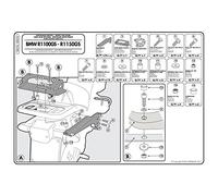 Givi Porte-bagages pour topcase Givi MONOKEY/MONOLOCK