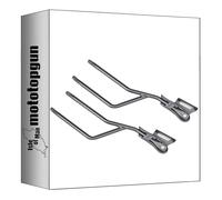 givi Supports à Liaison Rapide Remove-x pour sacoches cavalières Compatible avec Moto Guzzi v7 850 Stone 2021 2022 2023 2024 mototopgun tr8206