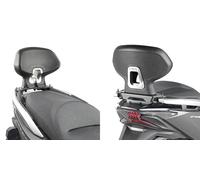 Givi TB, dossier du passager Noir/Argent Noir/Argent