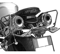 Givi TE Easylock, entretoises pour sacoche de selle