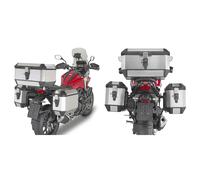 Givi Cadres pour valises latérales Monokey Honda NCX 750 2021 Argenté