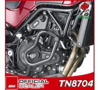 GIVI TN8704 Pare-carters Pare-chocs Moteur Noir Benelli Leoncino 500 2017