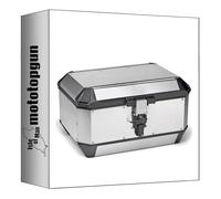 givi Top Case ala56a monokey Trekker Alaska Aluminium 56 lt + Support Compatible avec KTM 890 Duke r 2021 2022 2023 mototopgun ala56a + sr7715 + m7