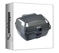 givi Top Case b45+ monolock Noir 45 lt + Support Compatible avec cfmoto 650 NK 2021 2022 2023 2024 mototopgun b45+ + 9223fz + m5m