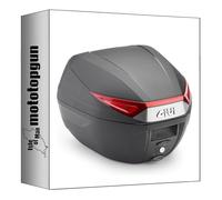 givi Top Case c30n monolock Noir 30 lt c30n + Support Compatible avec Piaggio mp3 yourban 125-300 2011 2012 2013 2014 2015 2016 2017 2018 mototopgun c30n + sr5600m