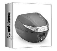 givi Top Case c30nt monolock Noir Tech 30 lt c30nt + Support Compatible avec Triumph Scrambler 400 x 2024 mototopgun c30nt + sr6424