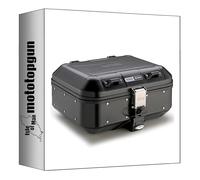 givi Top Case dlm30b monokey Trekker dolomiti Aluminium Noir 30 lt + Support Compatible avec cfmoto 650 NK 2021 2022 2023 2024 mototopgun dlm30b + 9223fz + m5