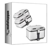 givi Top Case dlm46a + valises laterales dlm30a Trekker dolomiti Aluminium 106 lt + Support Compatible avec Honda x-ADV 750 2021 2022 2023 2024 mototopgun