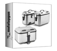 givi Top Case dlm46a + valises laterales dlmk36apack2 Trekker dolomiti Aluminium 118 lt + Support Compatible avec Kawasaki versys 650 2015 2016 2017 2018 2019 2020 2021 mototopgun